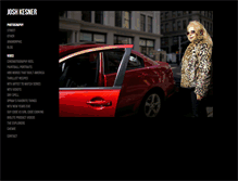 Tablet Screenshot of joshkesner.com